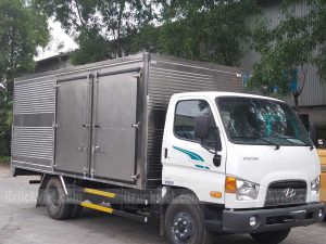 Hyundai Mighty 110S thùng kín chở Pallet