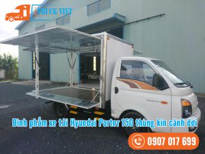 Hyundai Porter 150 thùng kín cánh dơi