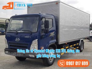 Xe tải Hyundai Mighty EX8 GTL thùng kín gắn bửng nâng hạ