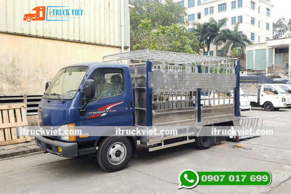 Hyundai N250 chở gia súc thùng 3.5m